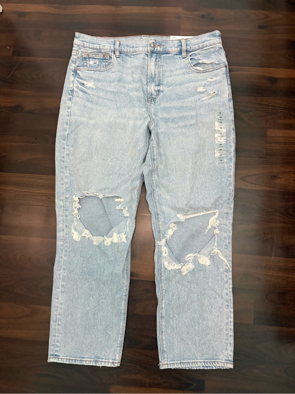 American Eagle Outfitters Light Blue Stretch Jeans